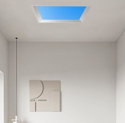 1200*600mm groot Kunstmatig Blauw Lucht Led Skylight Plafondpaneel Moderne gezonde zonlichtverlichting