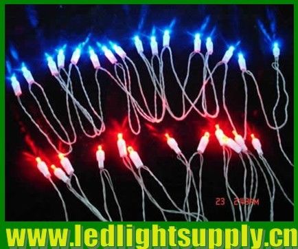 festivalversiering meerkleurige LED-strookjes kerstlampen