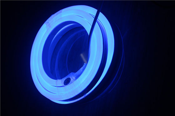 164ft spoel 24V 14x26mm Helderste blauwe led neon flex ip68 2835 smd led neon