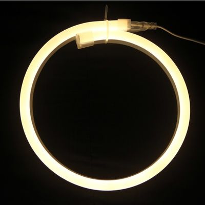 8x16mm High Lumen Neon String Lights Wit PVC basisrand