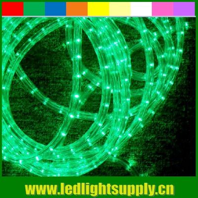 Verkleuring van feestjes 110/220v led touw licht klein rond 2 draad