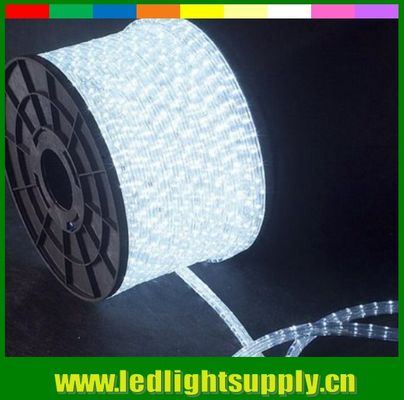 220v DIP 3 draden 11x17mm plat geleid touw lichten met doorschijnend PVC