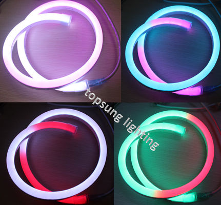 24V neon flex touw lichten strip RGB pixel neon flexibele lint