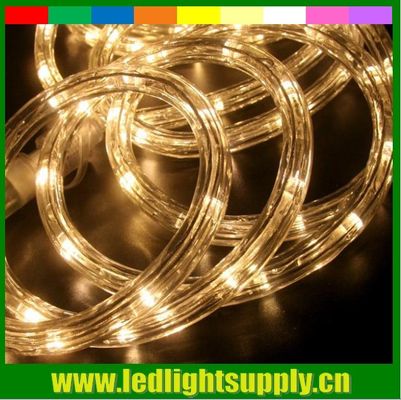 2 draad warm wit draadloos touw licht led touw kerstverlichting 12mm diameter