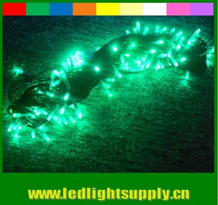 Sterk PVC 100 lampen 12v led-stringverlichting warm wit voor buiten