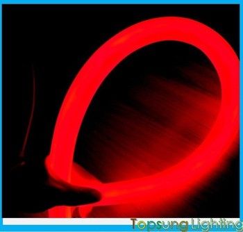 super helderrood led neon flex licht 220v 25mm voor buitenversiering