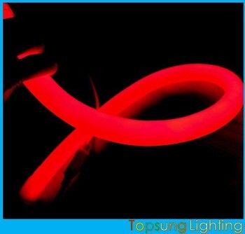 super helderrood led neon flex licht 220v 25mm voor buitenversiering