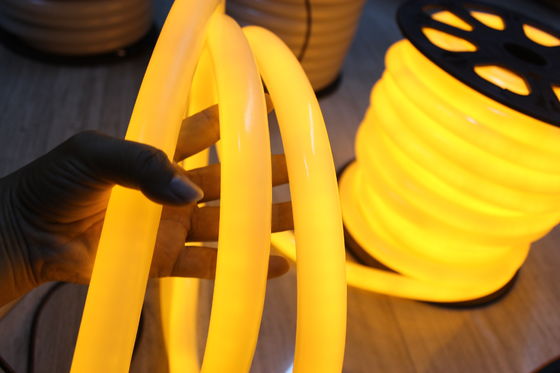 warm te koop 360 graden gebouw geel 110v pvc neon flex lampen voor gebouw