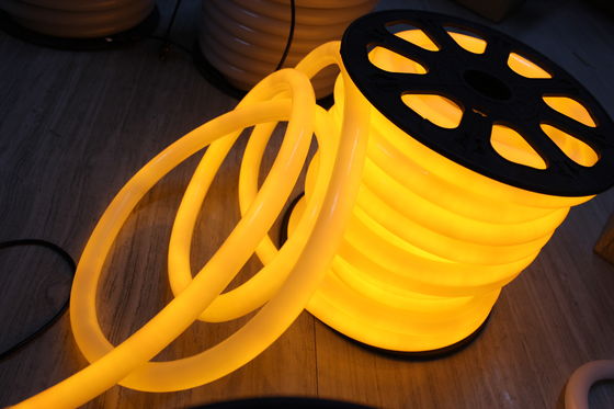 warm te koop 360 graden gebouw geel 110v pvc neon flex lampen voor gebouw
