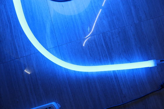 warm product 100 leds/m blauw 360 graden rond geleid neon flex licht 220v 25m spoel