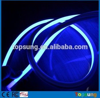 SMD 2835 promotioneel blauw vierkant geleid neon flexibel licht 16x16mm 12v voor gebouwen