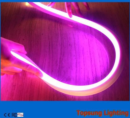 warm te koop 16x16.5mm vierkant waterdicht 110v paars led neon flexibel licht