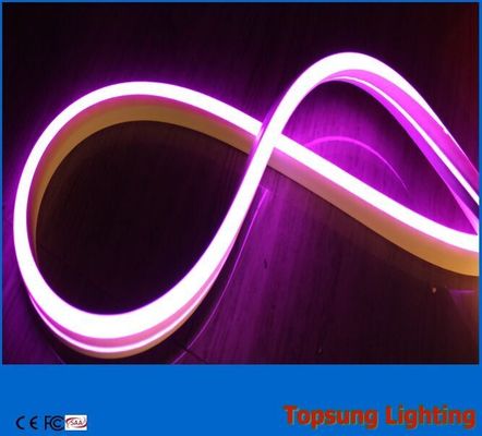 decoratieve neon-flex-lampen met LED-scherm van twee zijden van paarse kleur 24v voor gebouwen