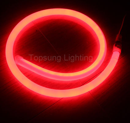 Verbazingwekkende rode LED flex neon 360 100 led 12v