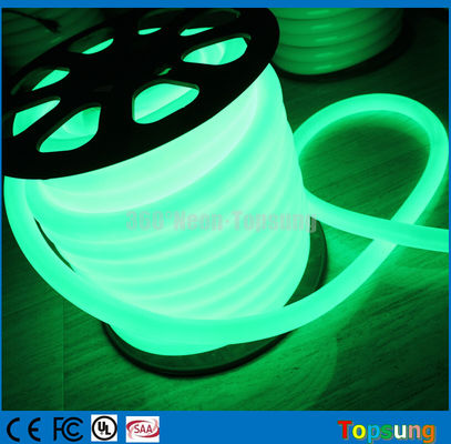 82 voet spoel groen led neon flex buis licht rond 12v voor de kamer