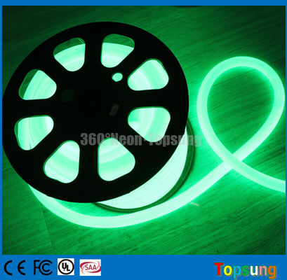 25 m rollen groen pvc 360 graden geleid neon flex voor brug