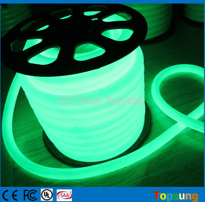 30m spoel groen 24v 360 graden geleid neon touw licht voor laten