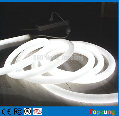 25M spoel 360 graden wit geleid neon flexibel licht 12v voor de kamer