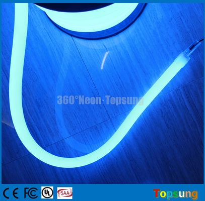 82'spoel 12V 360 graden ronde blauwe led neon buis flexibel voor zwembad