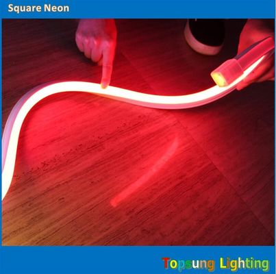 Vierkant 16*16m 220v Rood Led Neon Flex touw 120SMD/M Voor kamer