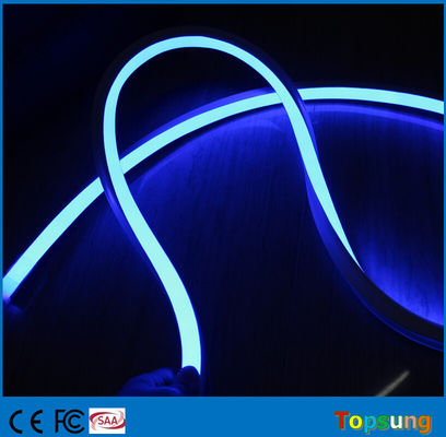 top view led licht 16*16m 230v blauw vierkant led neon flexibel touw voor buiten