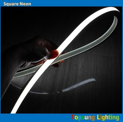Warm verkoop vierkant 230v wit geleid neon touw licht ip67