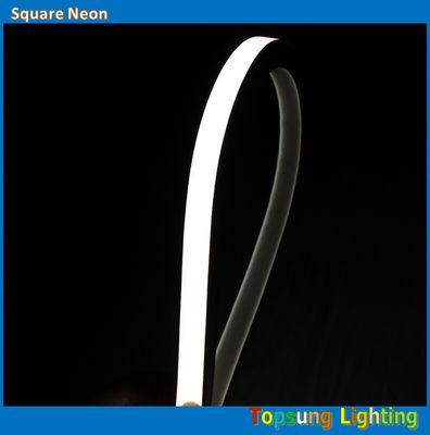 Warm verkoop vierkant 230v wit geleid neon touw licht ip67