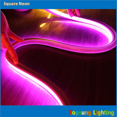 220v Roze LED Neon Flex touwlamp 16*16m Gemakkelijk te installeren