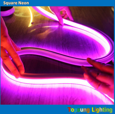 220v Roze LED Neon Flex touwlamp 16*16m Gemakkelijk te installeren