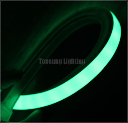 Groen Flexibel Neon touw licht Helder 115v 16*16m Voor Kamers