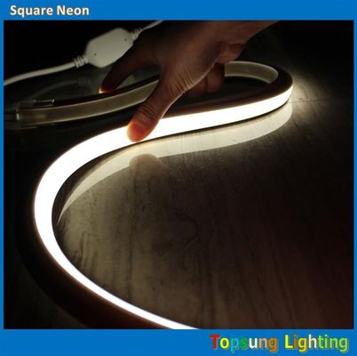 2016 nieuwe witte 120v vierkant flexibele LED neon touwverlichting