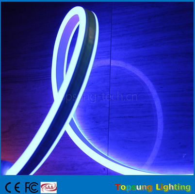 warmverkoop 110V dubbelzijdig blauw uitzendendend neon-flexibel bandje voor buiten