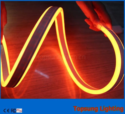 110V LED-strooklichten Dubbelzijdig Oranje Led Neon Flexibel Licht
