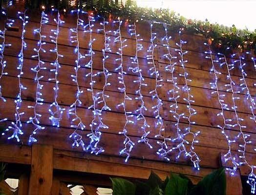 Vrij helder 24V kerstgordijn licht voor buiten