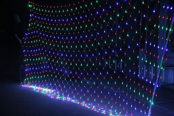 Groothandel 24V kerst decoratieve lichten met touwtjes gesleept net lichten voor gebouwen