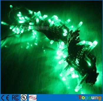 100V groen 100LED twinkle fee strings lichten 10m met hoge kwaliteit