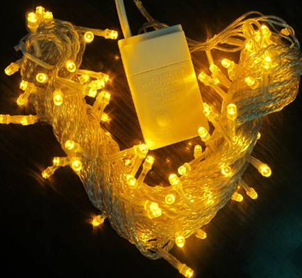 10m led-string lichten flikkerend 100v geel aansluitbaar