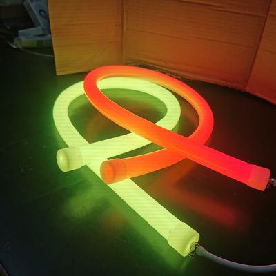 Nieuwe App Mobiele besturing Silicone neon flex buizen vakantieverlichting 360 graden 24v led neon flex tube