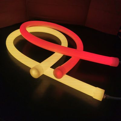 Nieuwe App Mobiele besturing Silicone neon flex buizen vakantieverlichting 360 graden 24v led neon flex tube