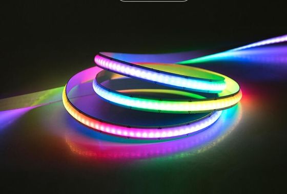 LED Adreserbaar RGB COB LED Lichtstrook digitale lint 720 leds/m COB Smart Lights Strip Light Flexibel touw