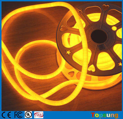 360 graden geleid flexibel neonlicht 220V 16mm diameter geel 120LED festival decoratie