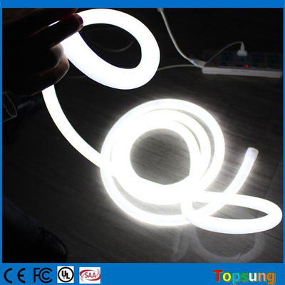 120v 6500k witte uitzendende led neon flex touw lichten trip lint buis zachte slang smd 16mm mini grootte flexibele neon