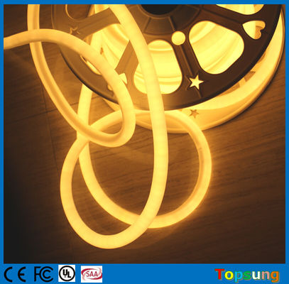 120LED/M geleid neon touw licht 360 graden 16mm mini PVC warm wit neon flex DC12V