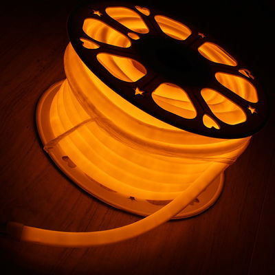 IP67 220V geleid neon touw 16mm 360 graden ronde flex lichten oranje