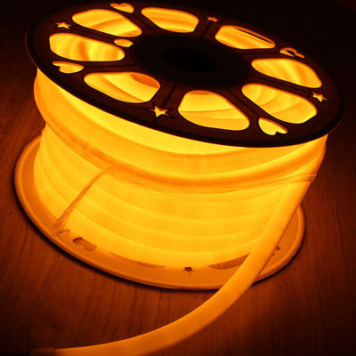 DC12V dunne ronde PVC buis neon licht 16mm 360 graden oranje led neon flex SMD2835
