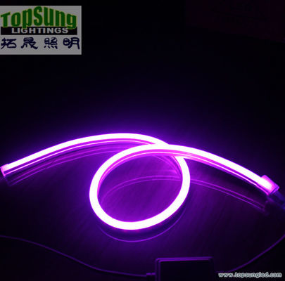 mini-grootte RGB led neon flex 10*18mm volledig kleurveranderend neonlicht 110V SMD5050