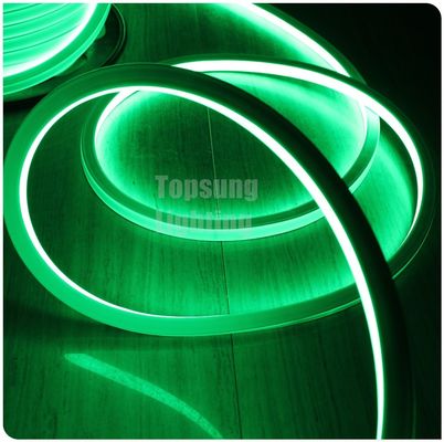 AC220V platte neon-topscherm ledbuis 2835 SMD groen 16*16mm vierkant neon flex