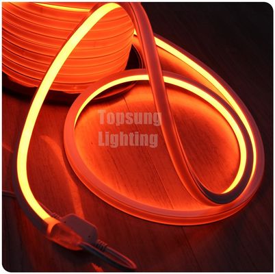 AC110v oranje vierkant flexibel geleid neon band touw licht 16x16mm voor winkel decoratie IP68