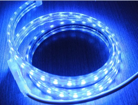 5050 stroomstriplichten 220V 60LED/M blauw licht