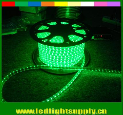 Hoog licht SMD5050 220V waterdicht IP65 led neon flexibele strook groen
